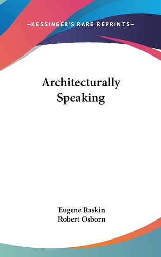 Architecturally Speaking