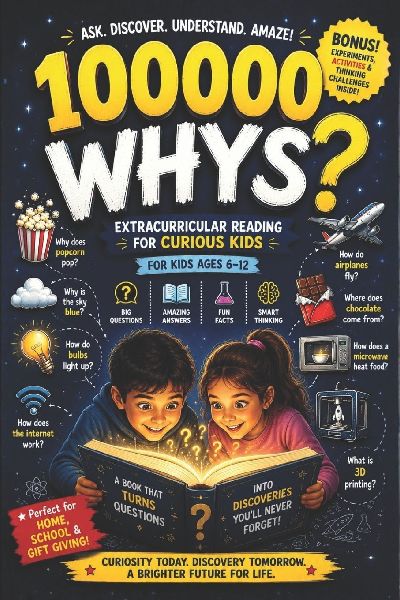100000 Whys: Extracurricular Reading for Curious Kids - Big Questions, Amazing Answers, Fun Facts, and Smart Thinking for Kids Ages 6-12