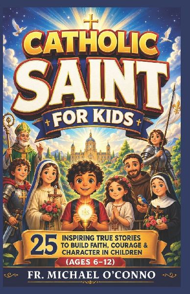 Catholic Saints for kids: 25 Inspiring True Stories to Build Faith, Courage & Character in Children (Ages 6-12)