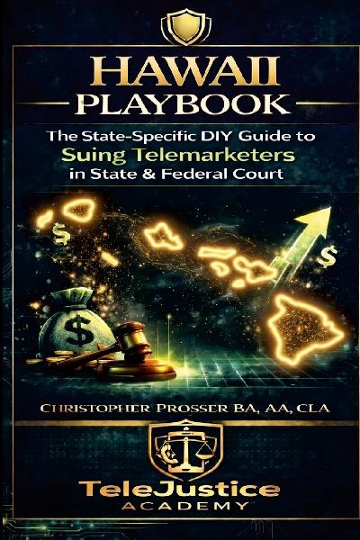 Hawaii Playbook The State Specific DIY Guide to Suing Telemarketers in State & Federal Court