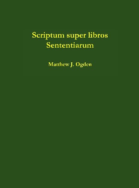 Scriptum super libros Sententiarum