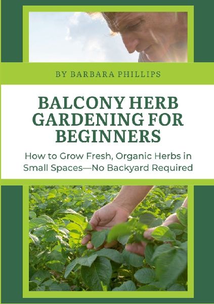 Balcony Herb Gardening for Beginners: How to Grow Fresh, Organic Herbs in Small Spaces-No Backyard Required