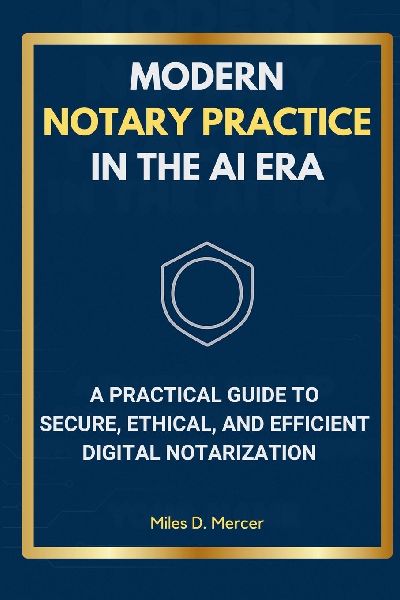 Modern Notary Practice in the AI Era: A Practical Guide to Secure, Ethical, and Efficient Digital Notarization