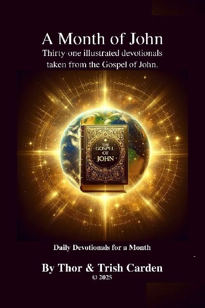 A Month of John: Thirty-one illustrated devotionals taken from the Gospel of John