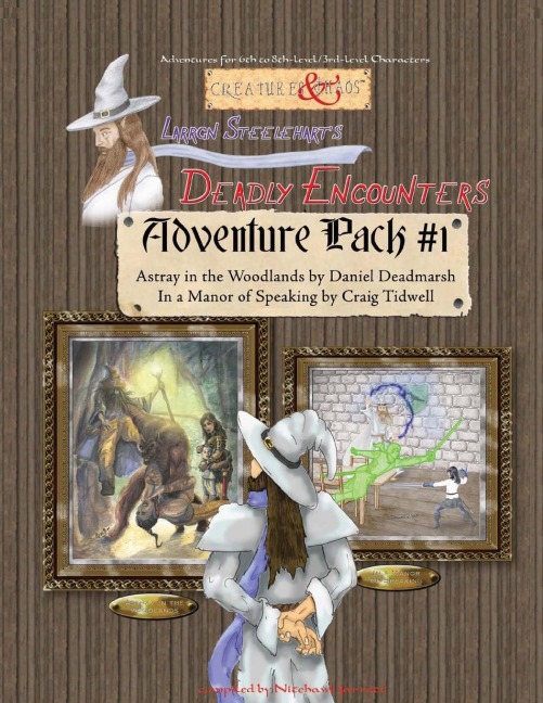 Larrgn Steeleharts Deadly Encounters Adventure Pack #1