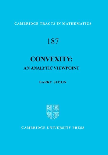Convexity: An Analytic Viewpoint