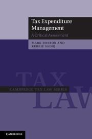 Tax Expenditure Management: A Critical Assessment