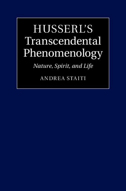 Husserl's Transcendental Phenomenology
