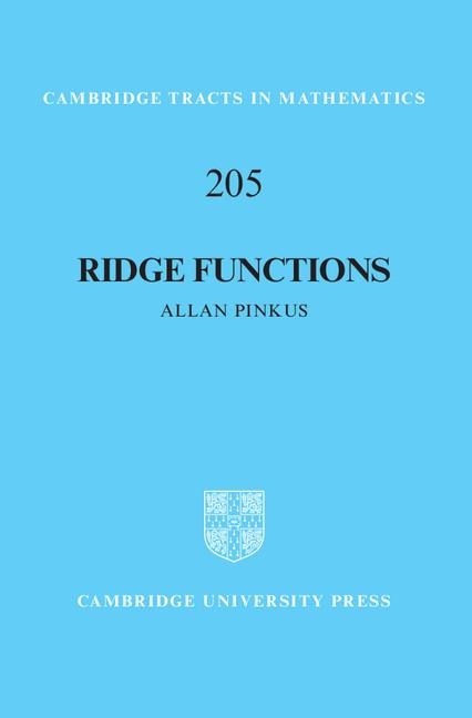Ridge Functions
