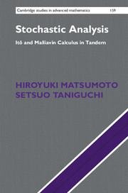 Stochastic Analysis: Itô and Malliavin Calculus in Tandem