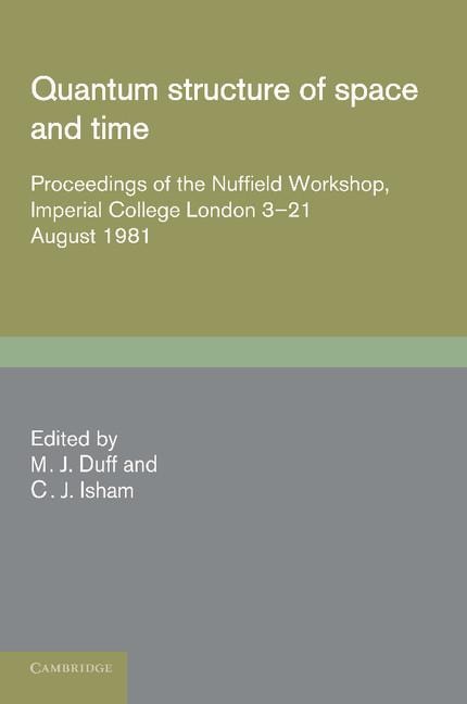 Quantum Structure of Space and Time