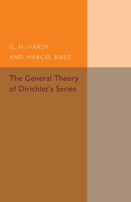 The General Theory of Dirichlets Series