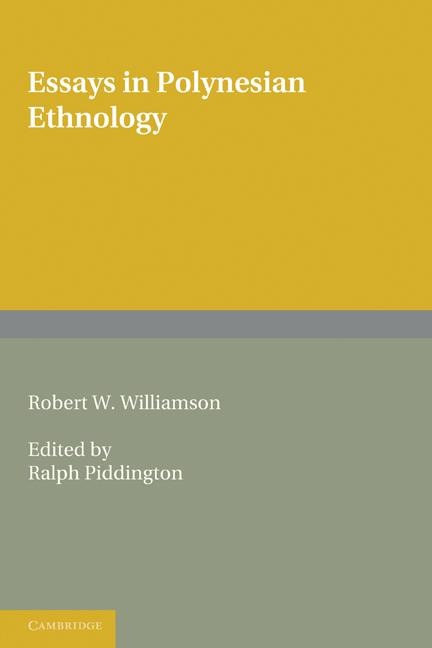 Essays in Polynesian Ethnology