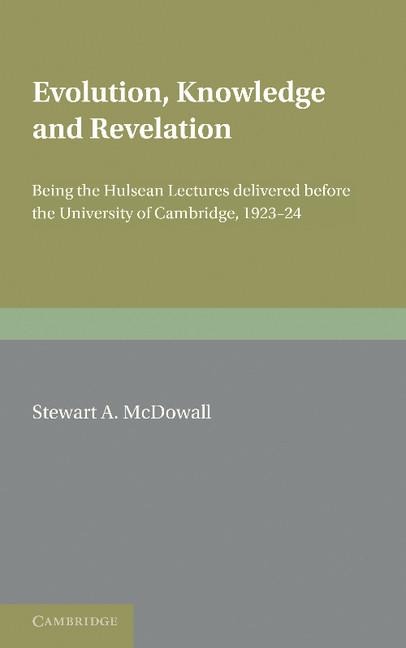 Evolution, Knowledge and Revelation