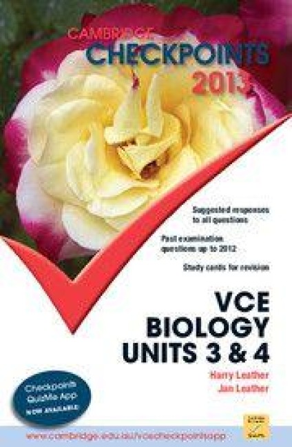 Cambridge Checkpoints Vce Biology Units 3 and 4 2013