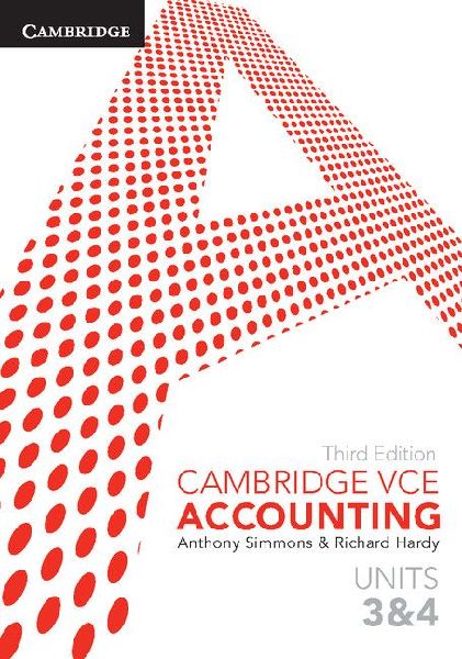 Cambridge Vce Accounting Units 3 and 4