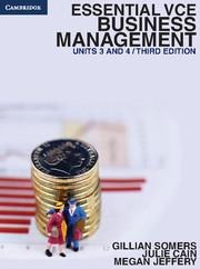 Essential Vce Business Management Units 3 and 4 Bundle