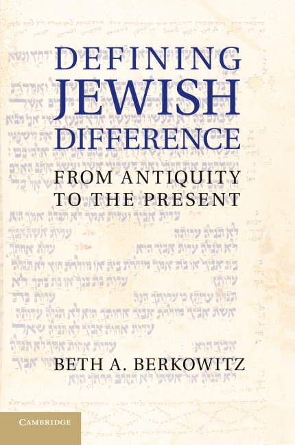 Defining Jewish Difference: From Antiquity to the Present