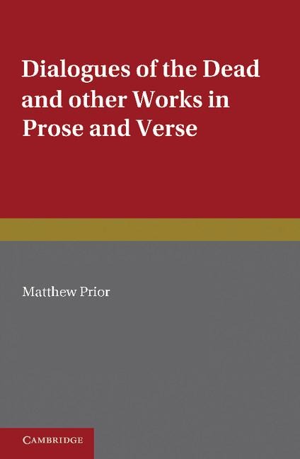The Writings of Matthew Prior