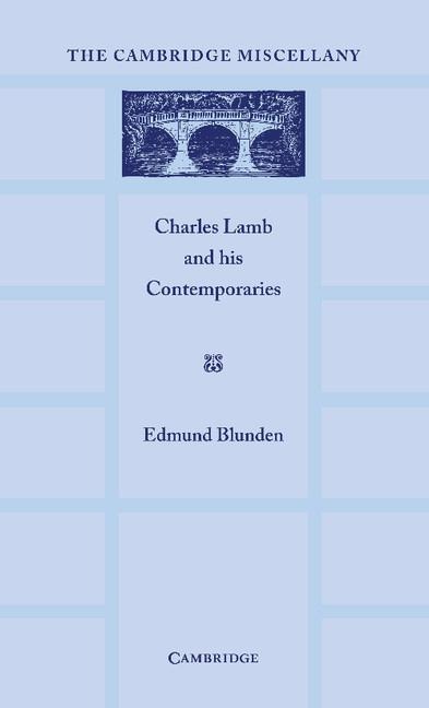 Charles Lamb and his Contemporaries