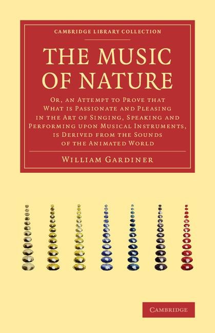 The Music of Nature: Or, an Attempt to Prove That What Is Passionate and Pleasing in the Art of Singing, Speaking and Performing Upon Music