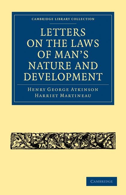Letters on the Laws of Mans Nature and Development