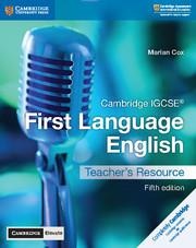 Cambridge Igcse(r) First Language English Teachers Resource with Digital Access 5ed