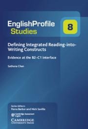 Defining Integrated Reading-Into-Writing Constructs: Evidence at the B2-C1 Interface