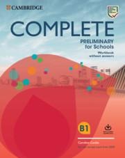 Complete Preliminary for Schools Students Book Without Answers with Online Practice and Workbook Without Answers with Audio Download: For the Revised Exam from 2020