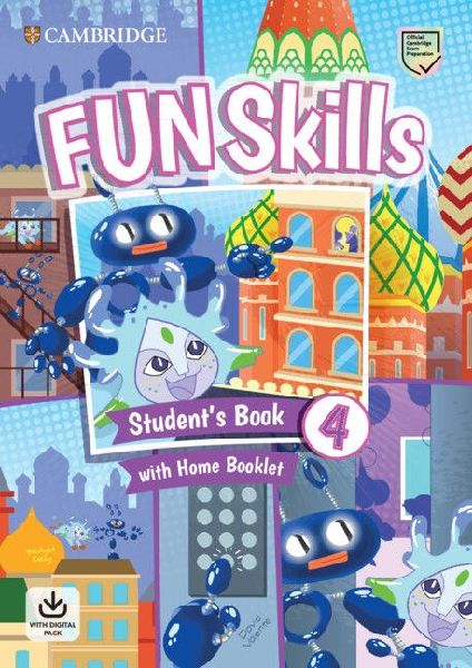 Fun Skills Level 4 Students Book and Home Booklet with Online Activities
