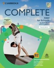 Complete First for Schools Students Book Pack (Sb Wo Answers W Online Practice and WB Wo Answers W Audio Download)