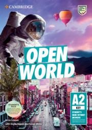 Open World Key Students Book Pack (Sb Wo Answers W Online Practice and WB Wo Answers W Audio Download)