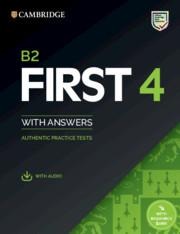 B2 First 4 Students Book with Answers with Audio with Resource Bank: Authentic Practice Tests