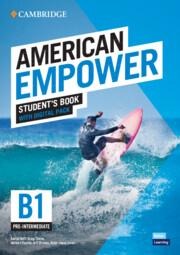 American Empower Pre-Intermediate/B1 Students Book with Digital Pack