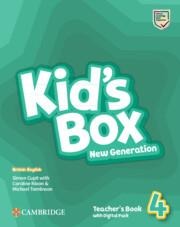 Kids Box New Generation Level 4 Teachers Book with Digital Pack British English