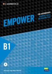 Empower Pre-Intermediate/B1 Students Book with Digital Pack, Academic Skills and Reading Plus