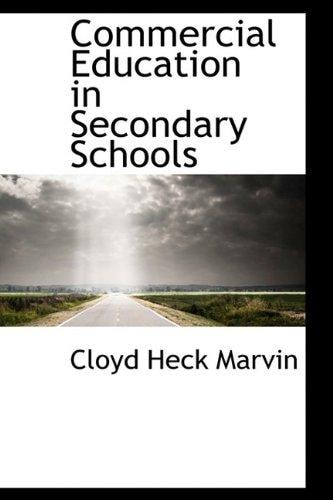 Commercial Education in Secondary Schools