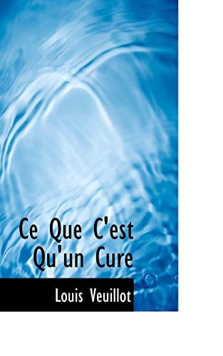 Ce Que C'est Qu'un Cure