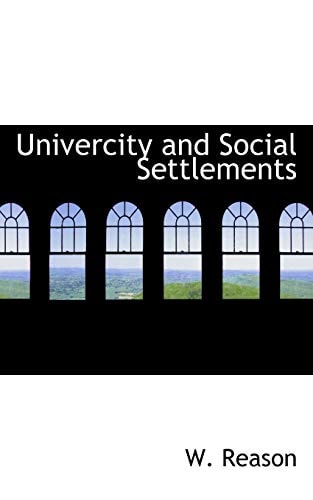Univercity and Social Settlements