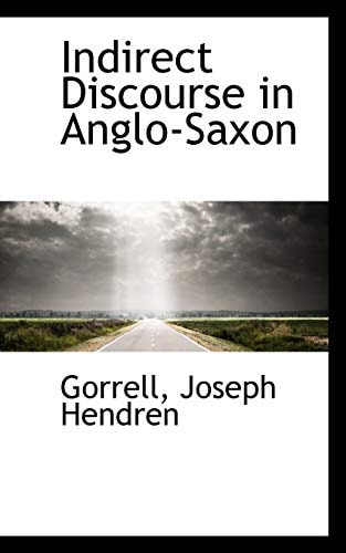 Indirect Discourse in Anglo-Saxon