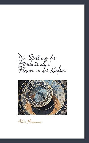 Die Stellung des Attributs ohne Flexion in der Kudrun