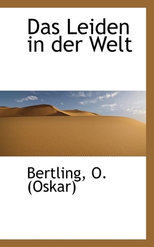 Das Leiden in Der Welt