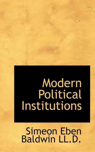 Modern Political Institutions