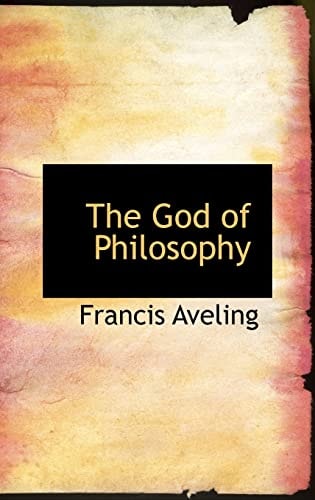 The God of Philosophy