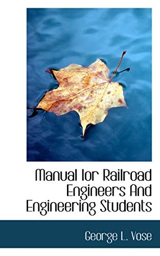 Manual Ior Railroad Engineers And Engineering Students