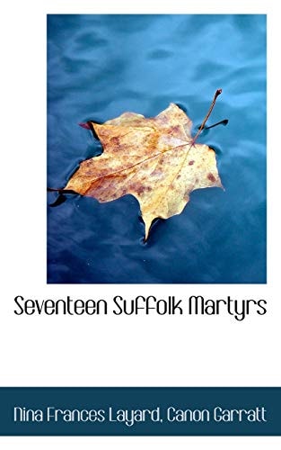 Seventeen Suffolk Martyrs