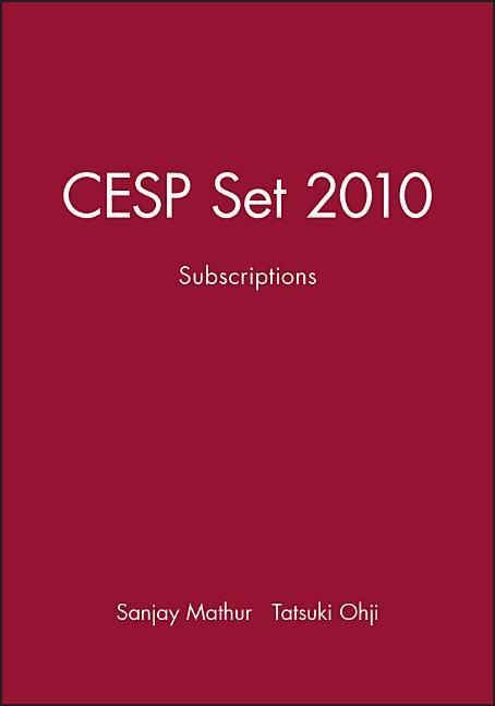 Cesp Set 2010 Subscriptions