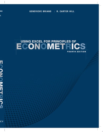 Using Excel for Principles of Econometrics