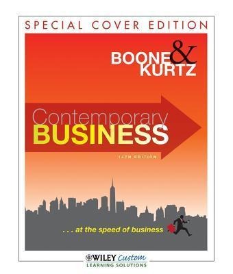 Contemporary Business, Special Cover Edition
