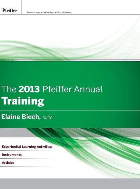The 2013 Pfeiffer Annual: Training